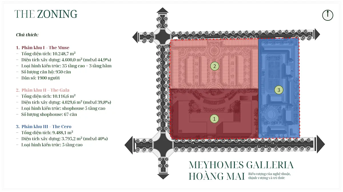 Mặt bằng tổng thể Rivea Hanoi